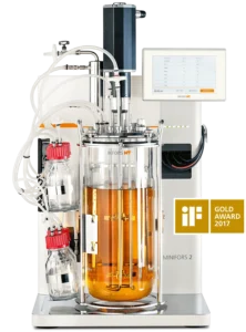 Biorreactor de sobremesa Minifors 2 para laboratorio de microbiología
